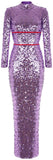 Lilac Sequin Dress