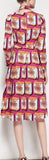 Printed Midi Dress