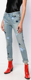 Skinny Star Boyfriend Jeans