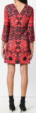 Baroque Print Dress