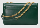 Medium Shoulder Bag with Tiger Head - Black, Red, Green, White
