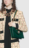 Medium Shoulder Bag with Tiger Head - Black, Red, Green, White