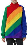 Striped Wool and Cashmere Blend Sweater