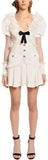 Cady Mini Dress with Lace Sleeves