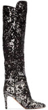Gainsbourg 85 Silver Sequin Boots
