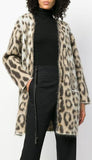 Leopard Print V-Neck Cardigan