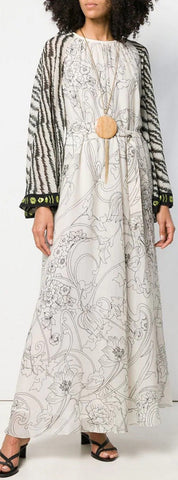 Paisley Print Long Dress | DESIGNER INSPIRED FASHIONS