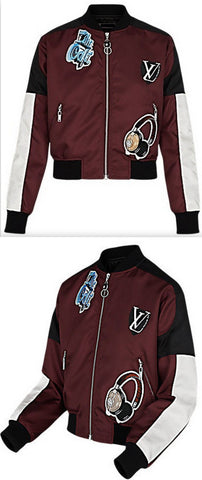 Souvenir Jacket with Embroidered Patches