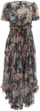 'Radiate' Ruffle Dress
