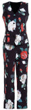 Floral Print Vest & Pant Set