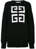 Black 4G Intarsia Sweater