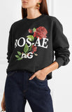 Floral-Print Cotton Jersey Sweatshirt
