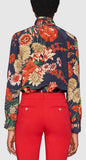 Spring Bouquet Silk Shirt