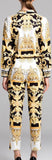 Baroque Print Shirt and Pant Set
