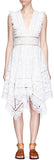'Divinity Wheel' Day White Dress