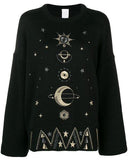 Embroidered Details Jumper