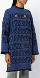 Maxi Knit Sweater, Blue