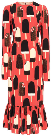 Ice cream Print Dress