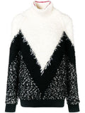Textured Turtleneck Sweater