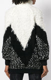 Textured Turtleneck Sweater