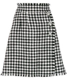 Vichy Pattern Skirt