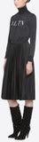 'VLTN' Jersey Dress