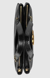 Arli Large Python Top Handle Bag