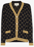 GG Cotton Lurex Cardigan