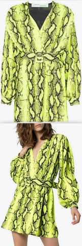 Python Print Mini Dress | DESIGNER INSPIRED FASHIONS