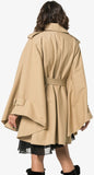 Tiger Print Trench Coat