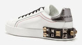 Rose Portofino Sneakers with Appliques