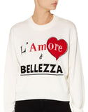 Slogan Cashmere Sweater
