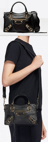 Classic Metallic Edge City S Bag