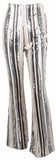Sequin Embellished High Waist Flared Pants