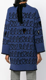 Maxi Knit Sweater, Blue