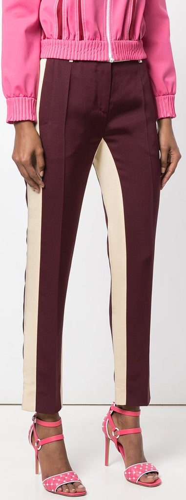 Panelled Pencil Trousers