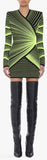 Knit Mini Dress, Green