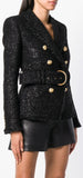 Belted Double-Breasted Jacket