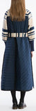 Paneled Puffer Wool Coat