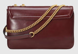 Medium Shoulder Bag with Tiger Head - Black, Red, Green, White