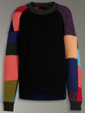 Patchwork Wool Sweater