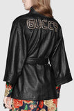 Leather Jacket with Appliqu̩s