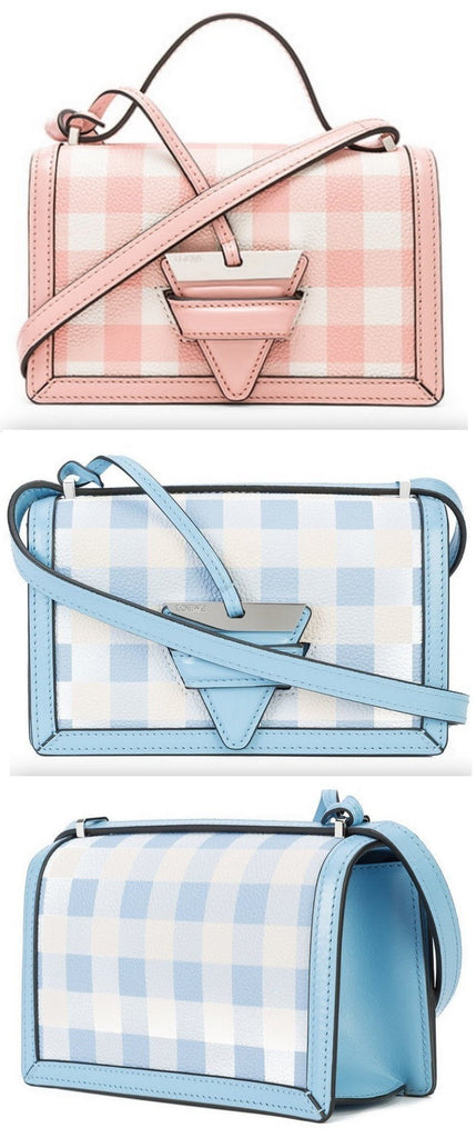 Barcelona Gingham Bag - Pink or Blue