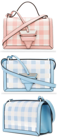 Barcelona Gingham Bag - Pink or Blue