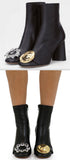 Black Jewel Elliptic Boots