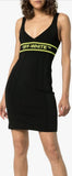 Contrast Logo Band Knitted Mini Dress | DESIGNER INSPIRED FASHIONS