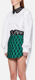 Lace Crotch-Collar Shirt | DESIGNER INSPIRED FASHIONS