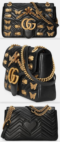 GG Marmont Medium Matelass̩ Shoulder Bag