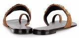 Embellished Tribal Sandals in Brown or Black - DESIGNER INSPIRED FASHIONS