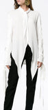 Long Sleeve Pointed Shirt